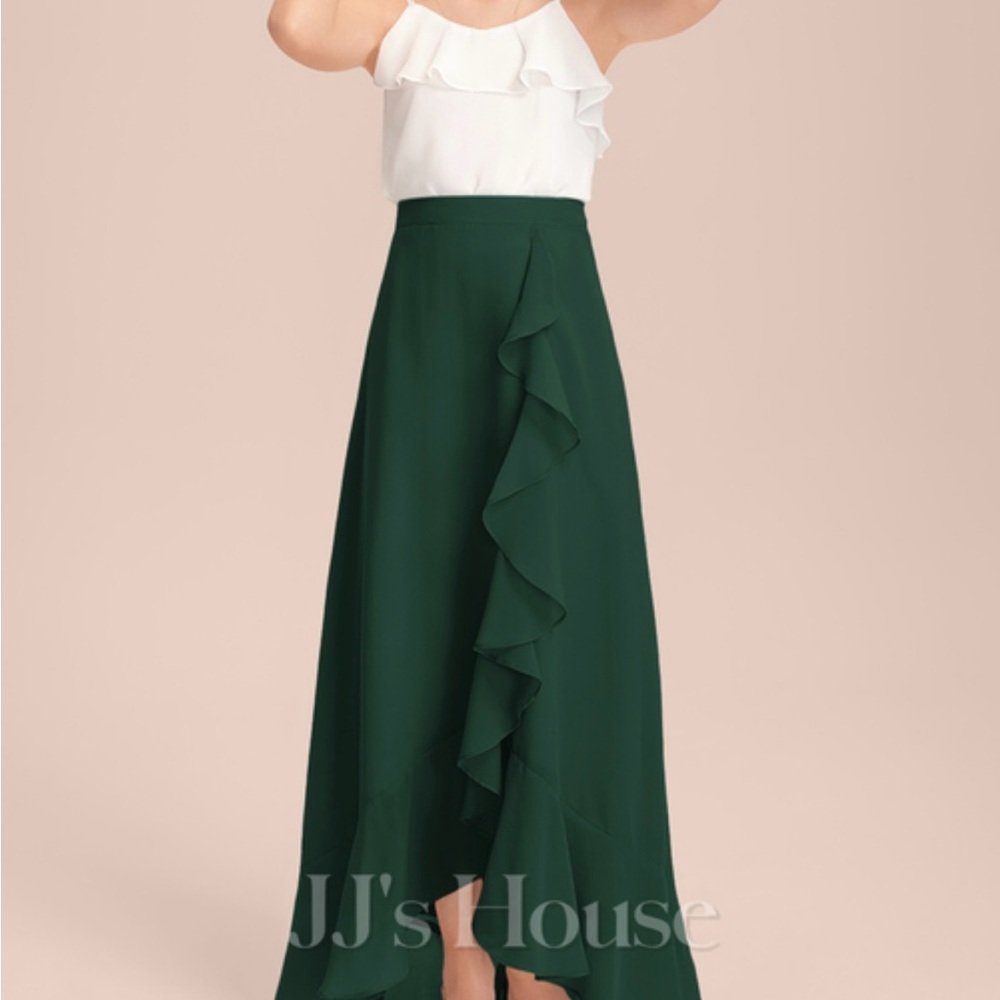JJ’s House Asymmetrical Chiffon Bridesmaids Dress